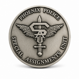 CHALLENGE COIN - SPECIAL ASSIGNMENTS UNIT (SAU)