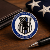 CHALLENGE COIN - WOMEN IN BLUE COMMEMORATIVE