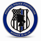 CHALLENGE COIN - WOMEN IN BLUE COMMEMORATIVE