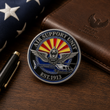 CHALLENGE COIN - AIR SUPPORT