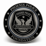 CHALLENGE COIN - PHOENIX POLICE FOUNDATION  FLAG