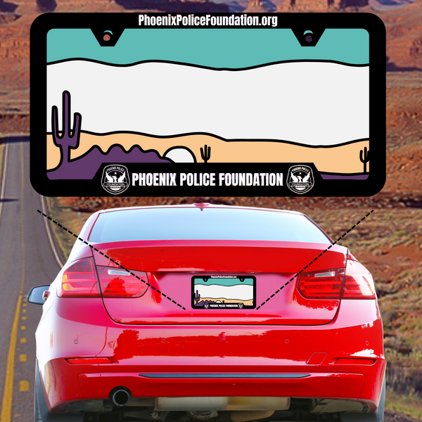 PPF Foundation License Plate Frame