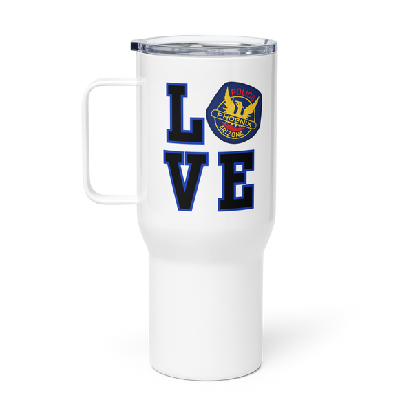 Love Phx PD Travel Mug