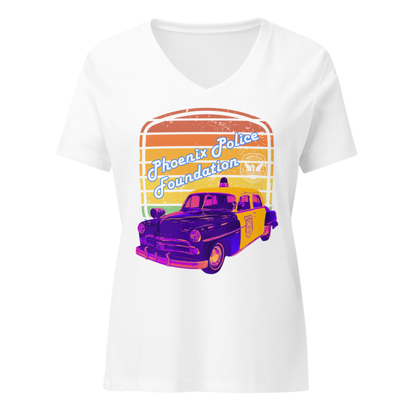 Women’s Retro Relaxed V-neck T-shirt