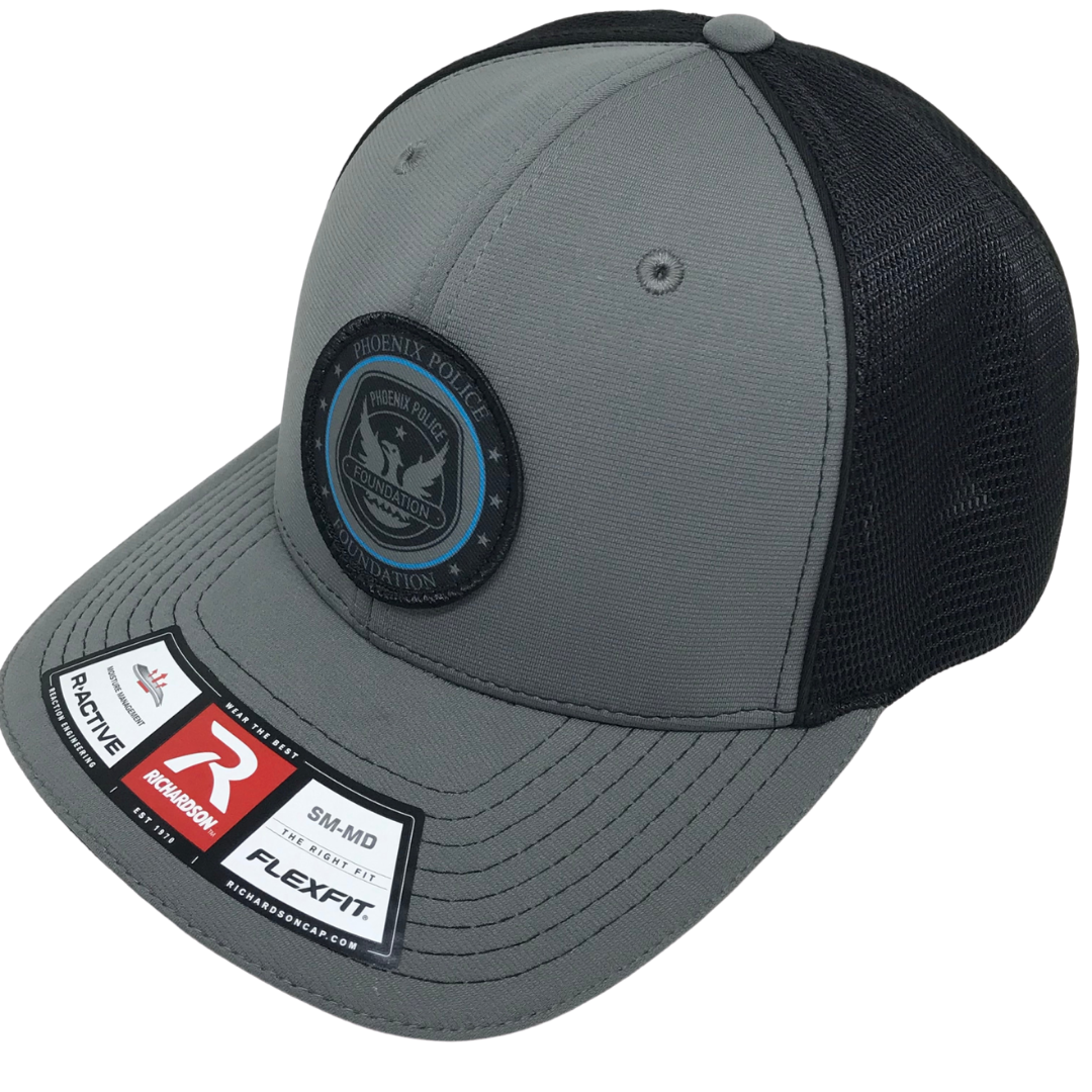 HAT - PHOENIX POLICE FOUNDATION HAT (Grey Front/Black Back